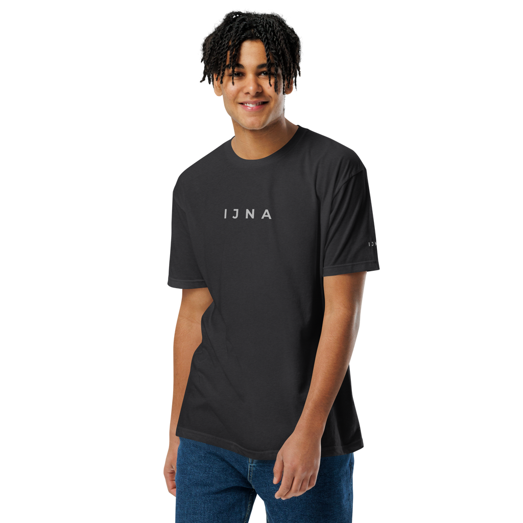 IJNA Signature Minimalist Tee - Black