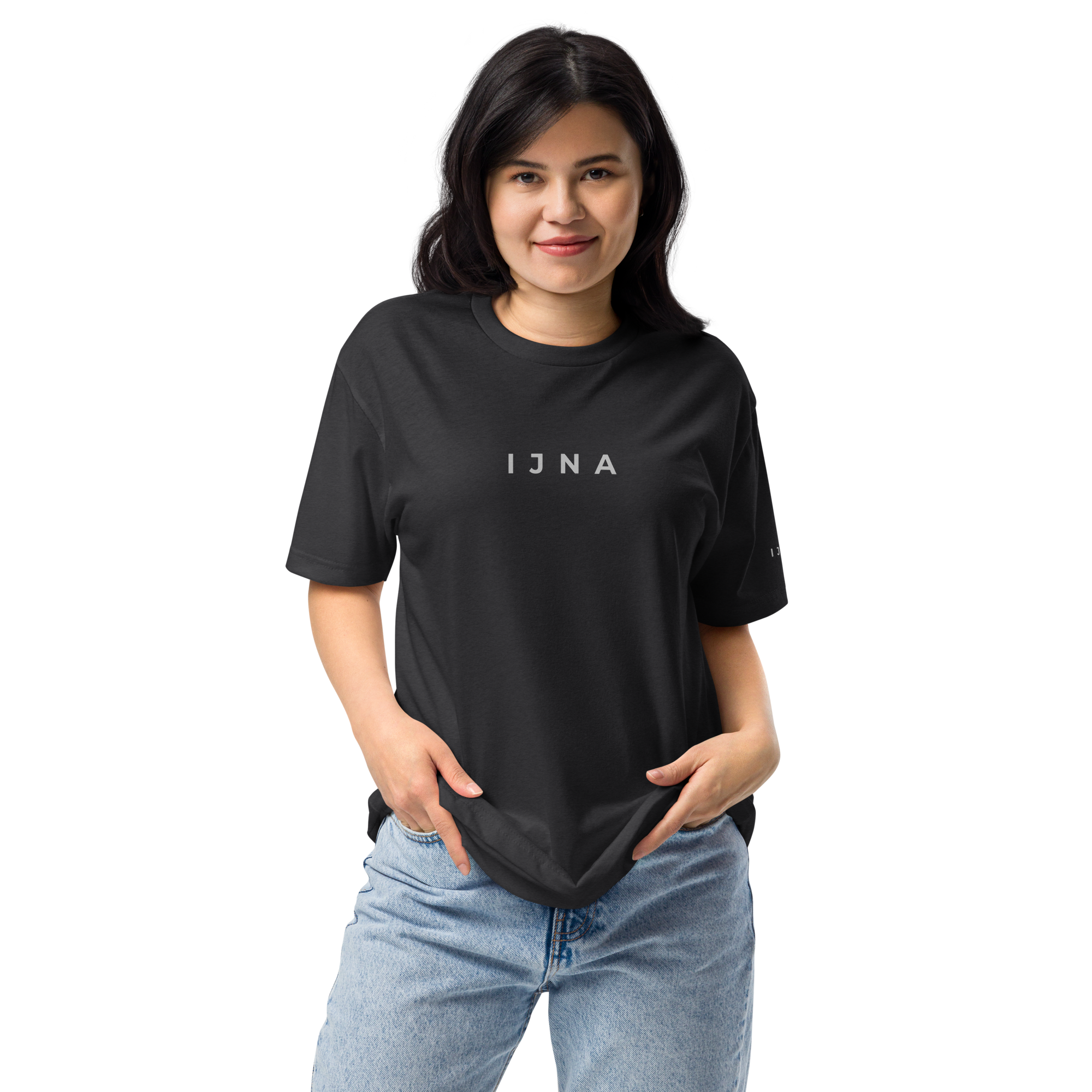 IJNA Signature Minimalist Tee - Black