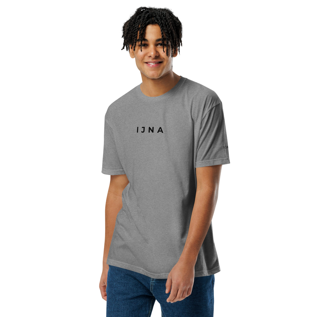 IJNA Signature Minimalist Tee - Grey