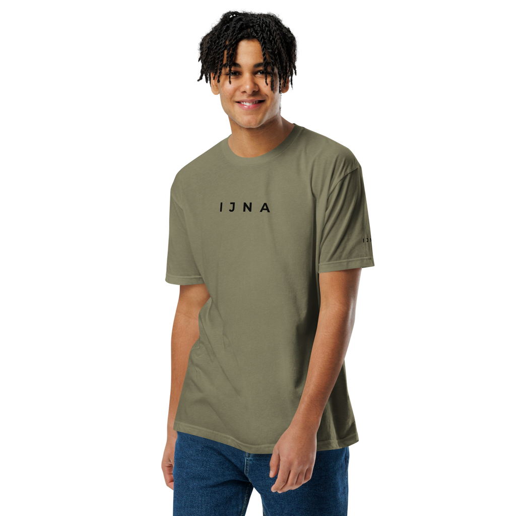 IJNA Signature Minimalist Tee - Green