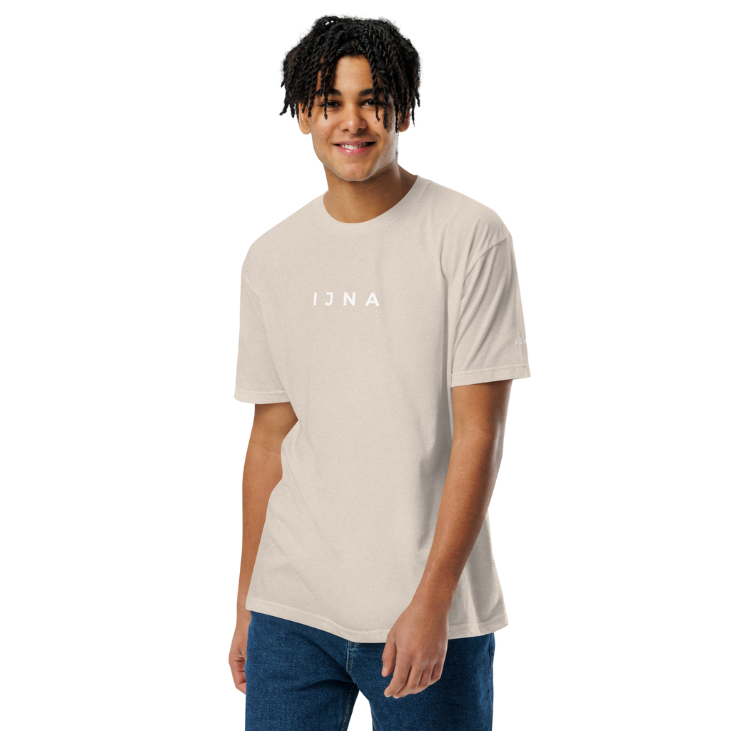 IJNA Signature Minimalist Tee - Tan