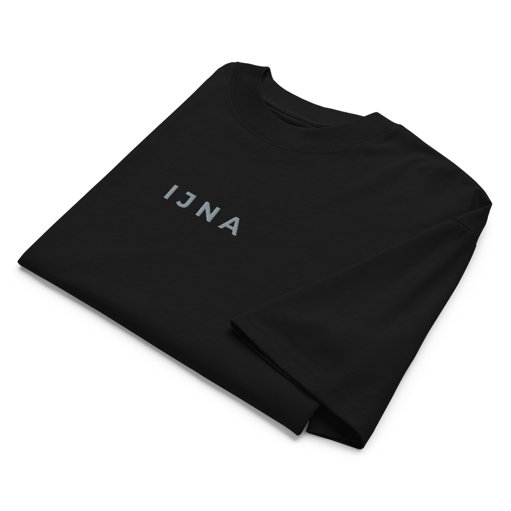 IJNA Founding High Neck Tee - Black