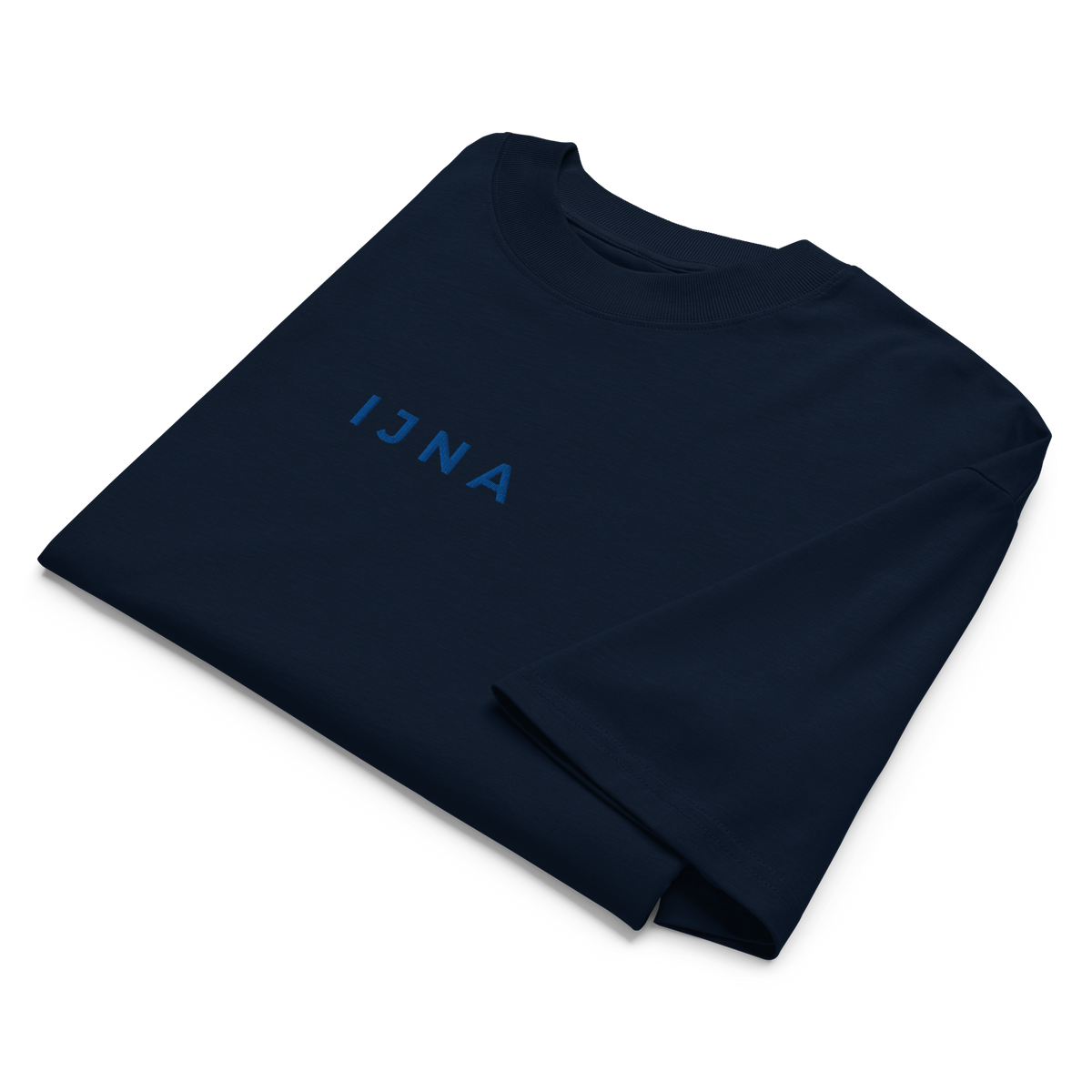 IJNA Founding High Neck Tee - French Navy