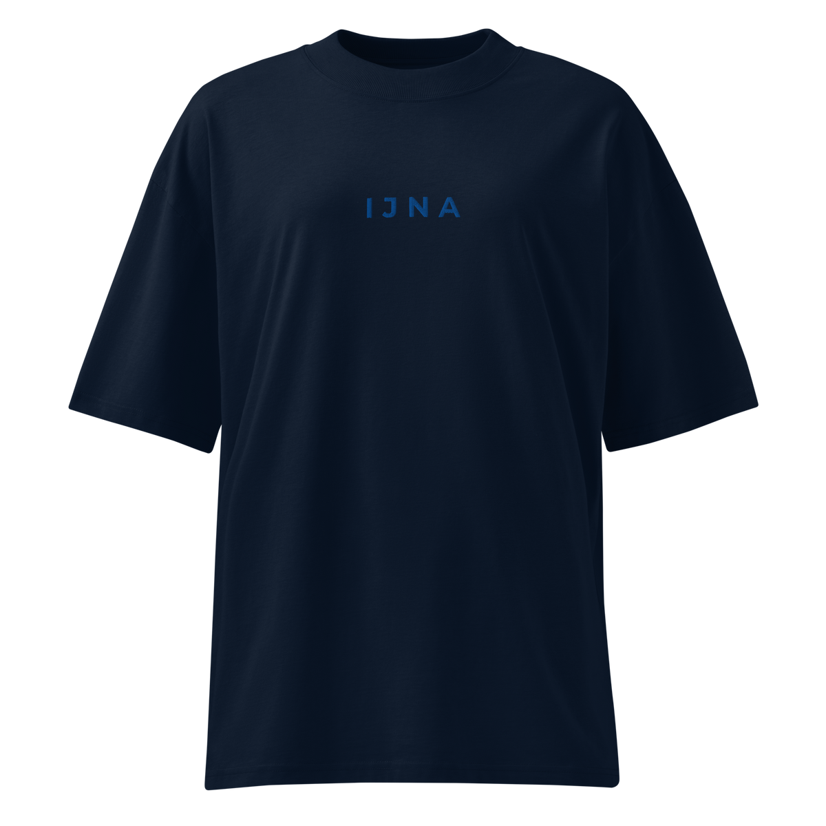 IJNA Founding High Neck Tee - French Navy