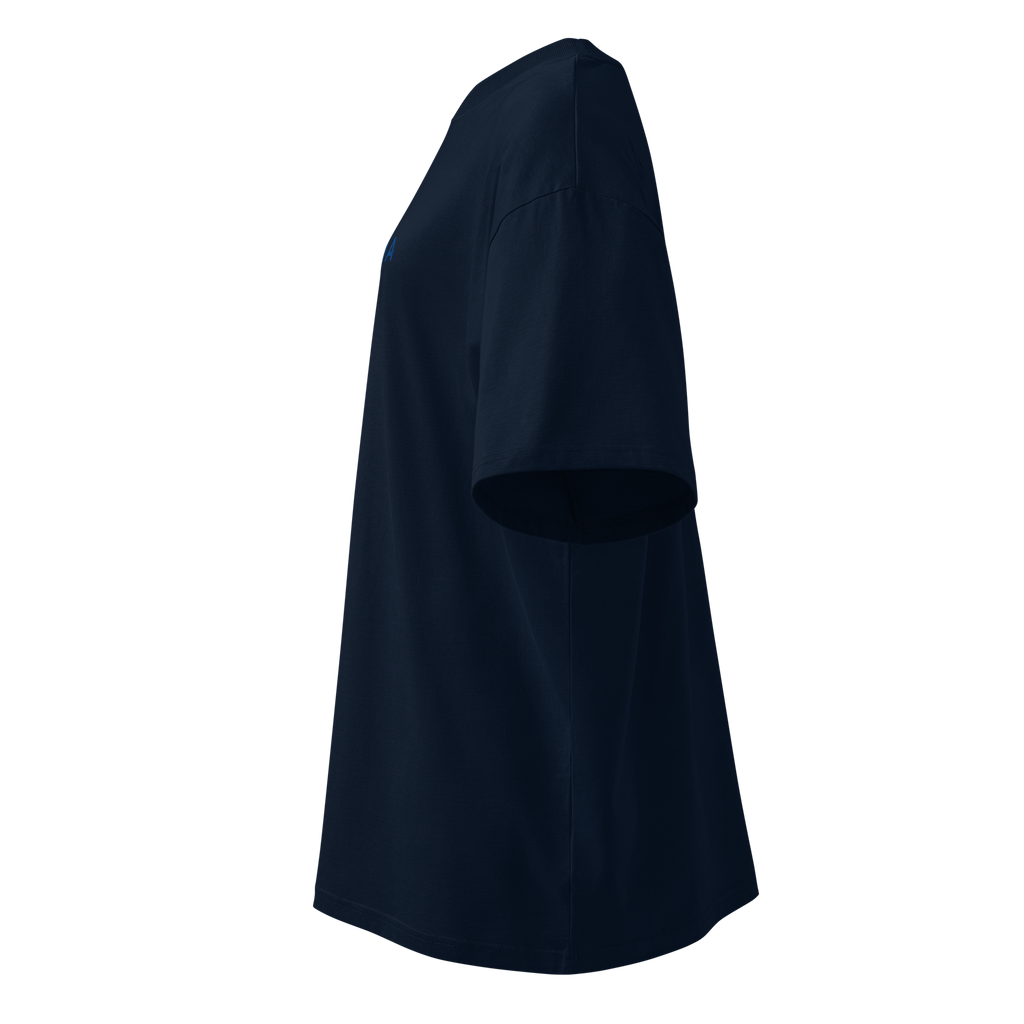 IJNA Founding High Neck Tee - French Navy