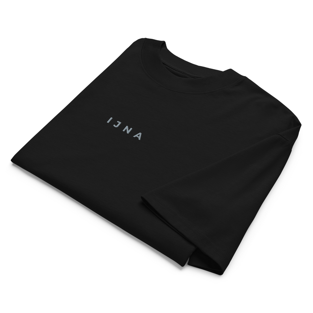 IJNA Founding High Neck Tee - Black