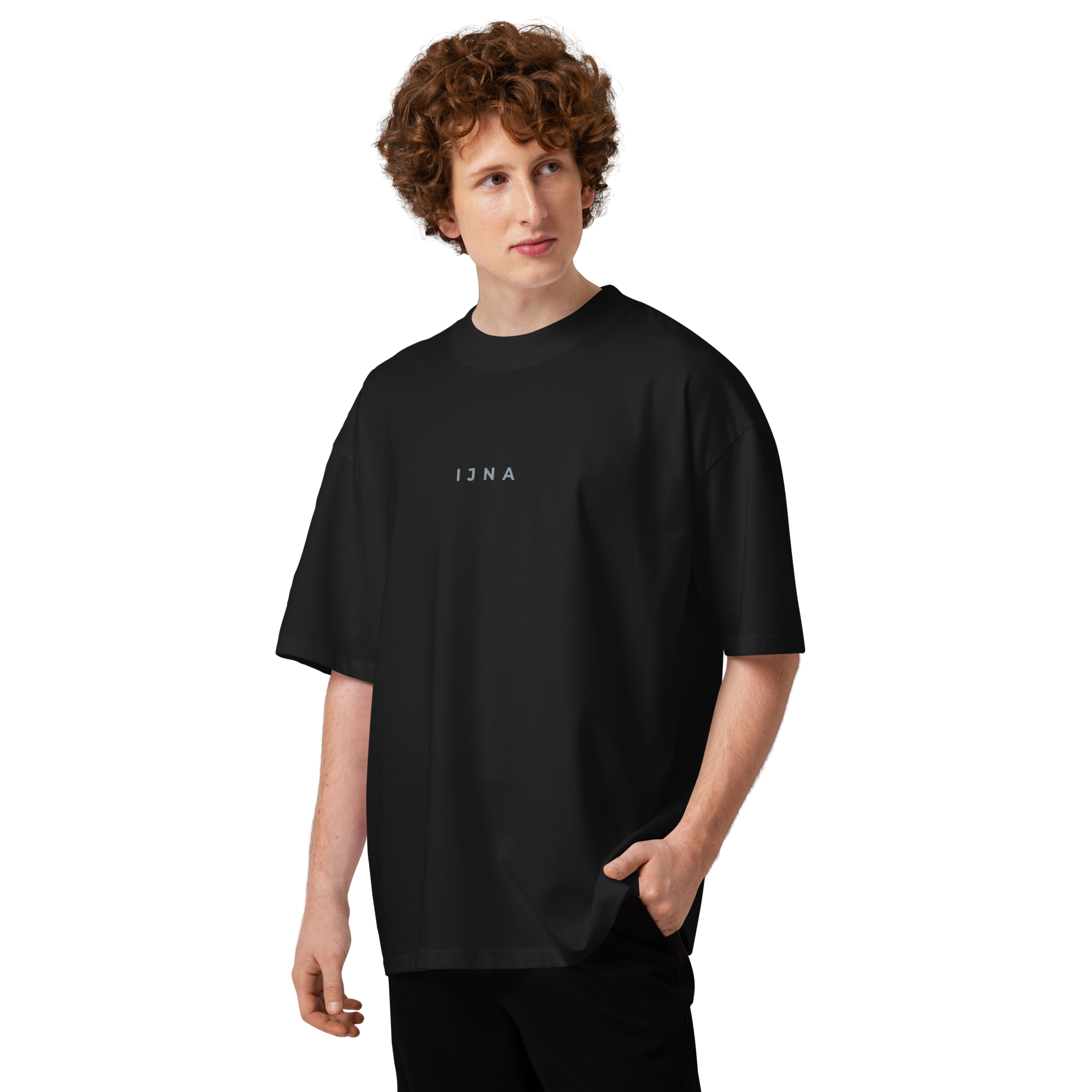 IJNA Founding High Neck Tee - Black