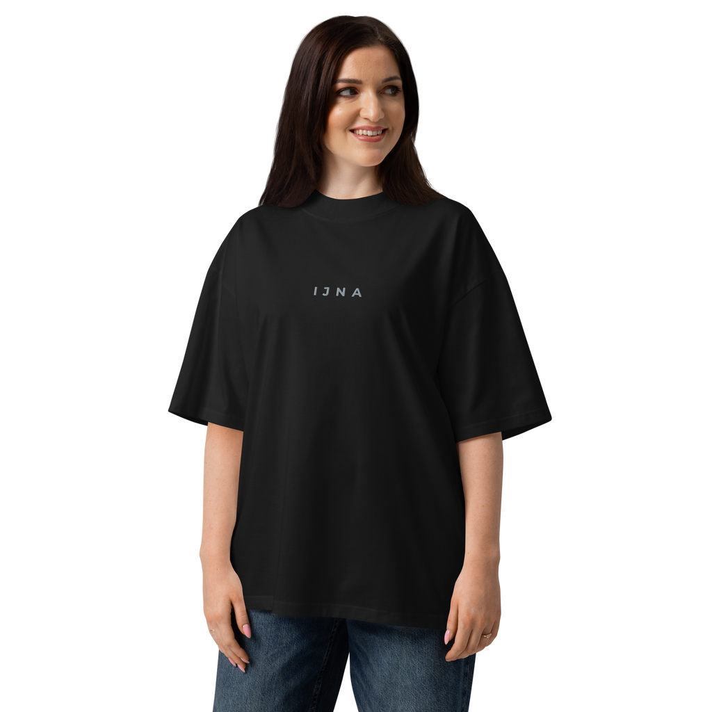 IJNA Founding High Neck Tee - Black