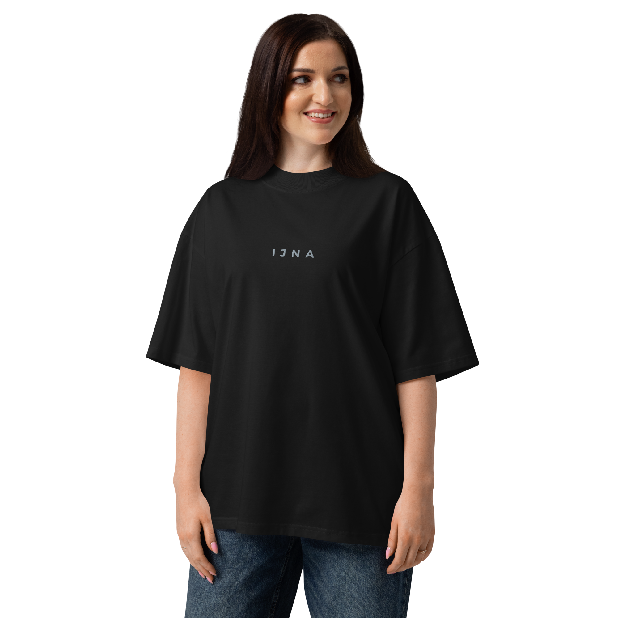 IJNA Founding High Neck Tee - Black