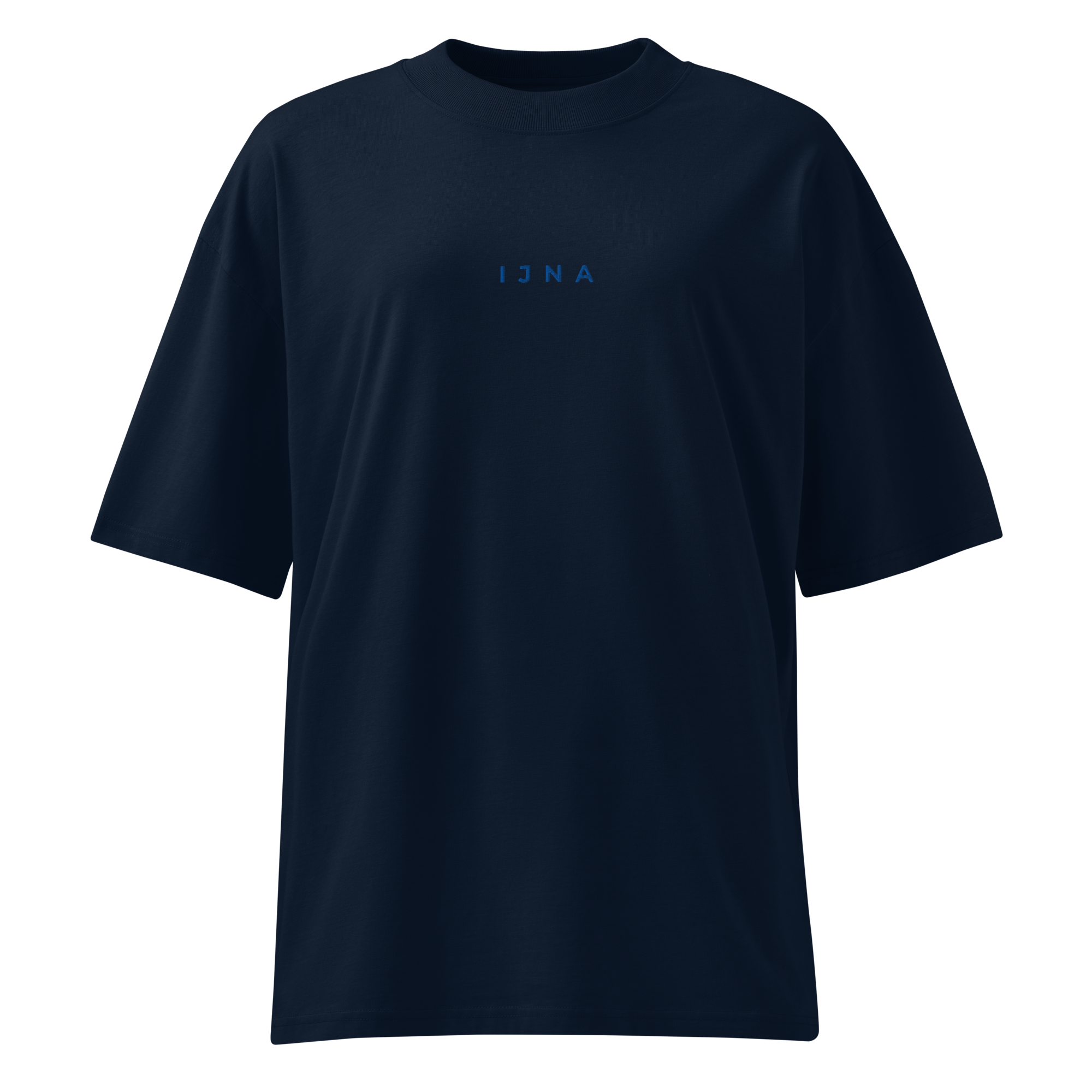 IJNA Founding High Neck Tee - French Navy