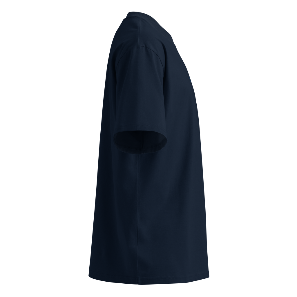 IJNA Founding High Neck Tee - French Navy