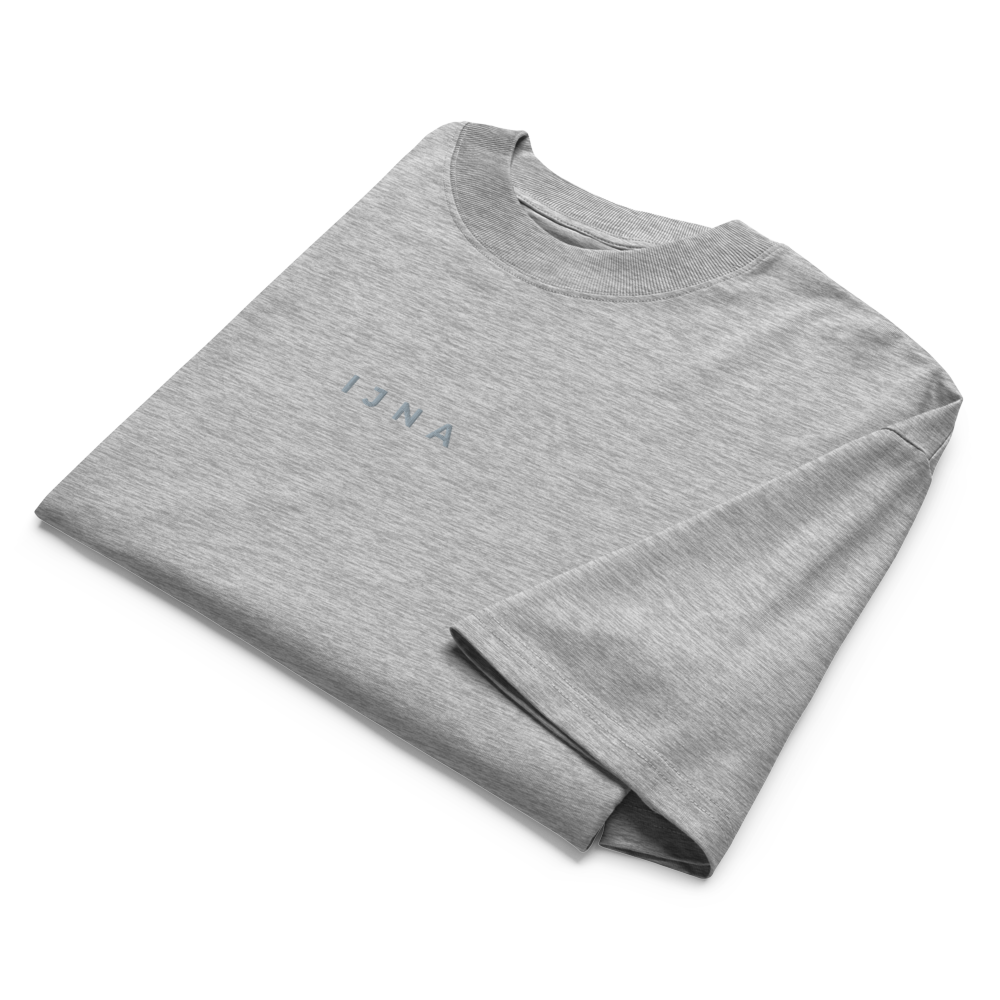 IJNA Founding High Neck Tee - Grey