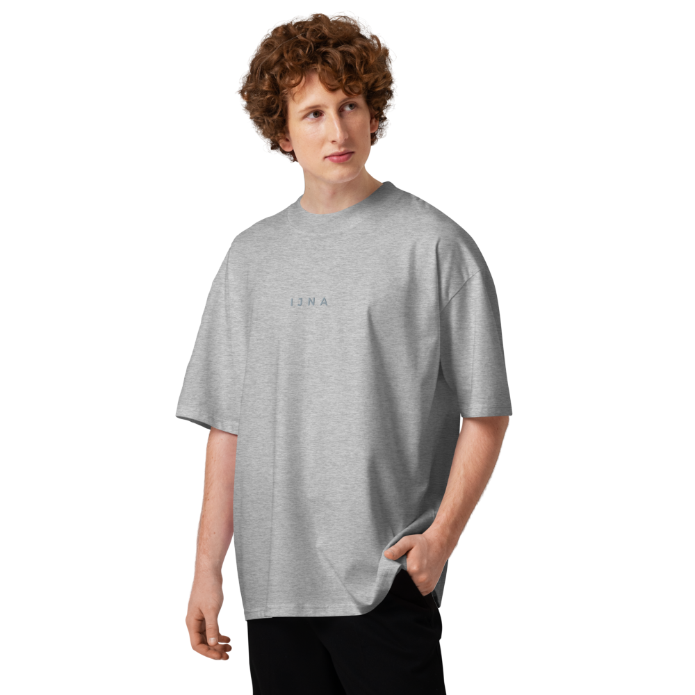 IJNA Founding High Neck Tee - Grey