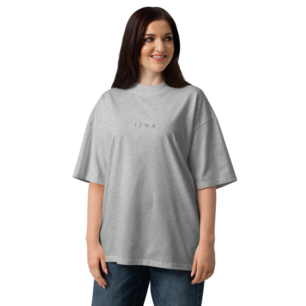 IJNA Founding High Neck Tee - Grey