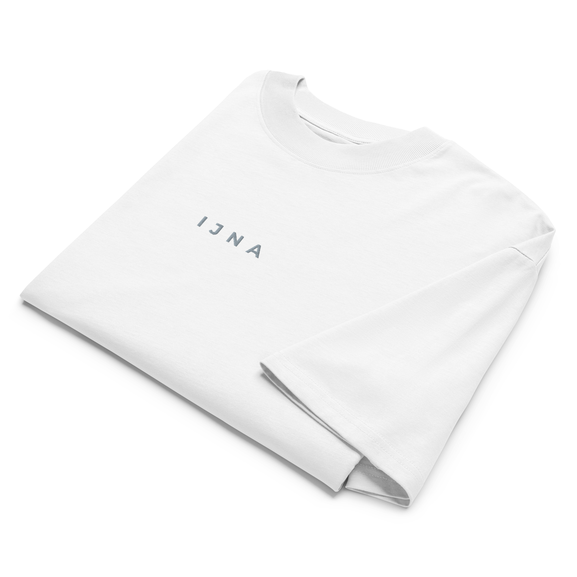 IJNA Founding High Neck Tee - White