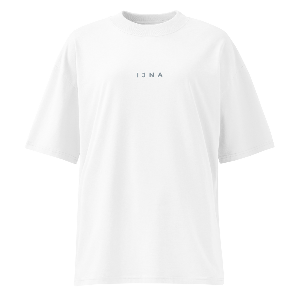 IJNA Founding High Neck Tee - White