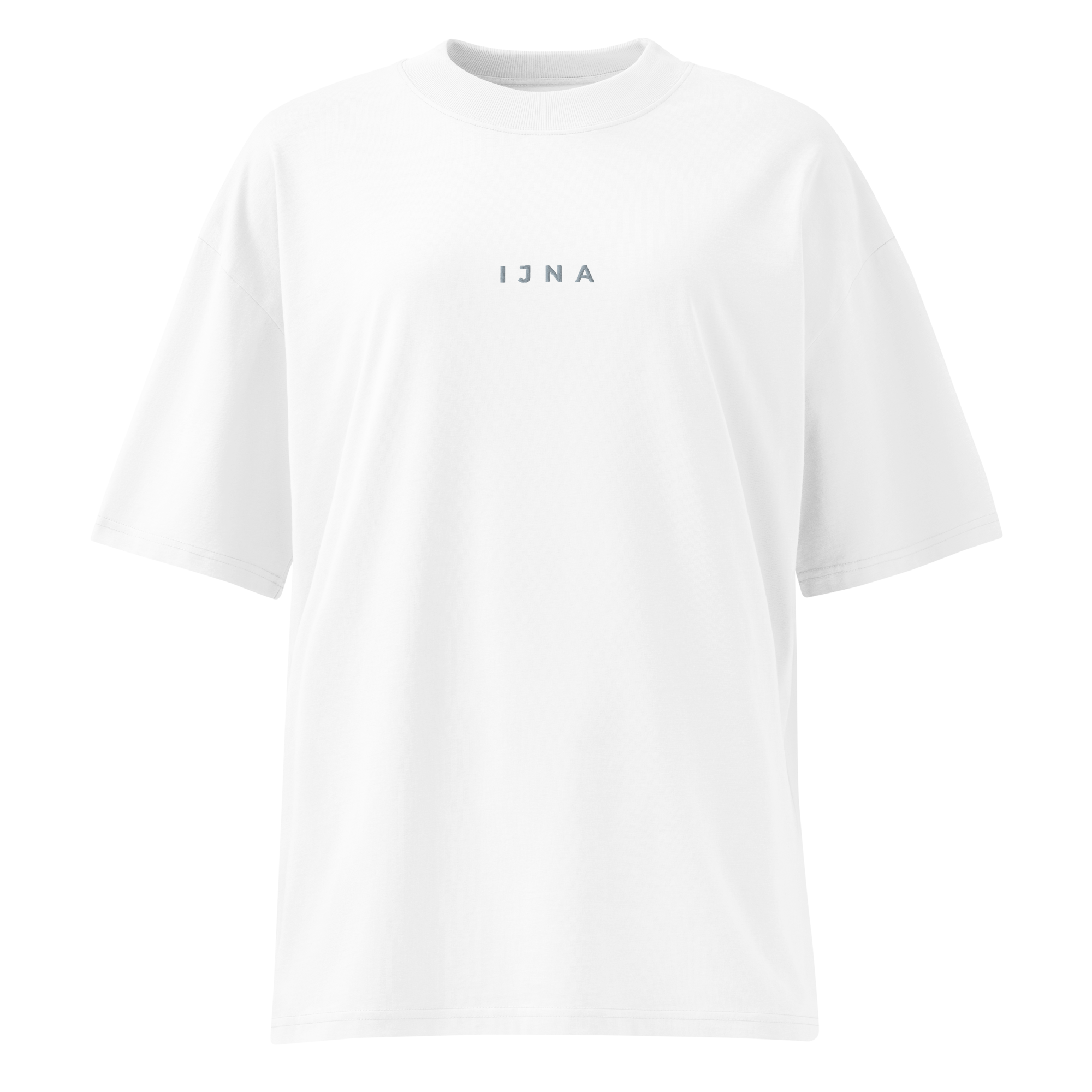 IJNA Founding High Neck Tee - White