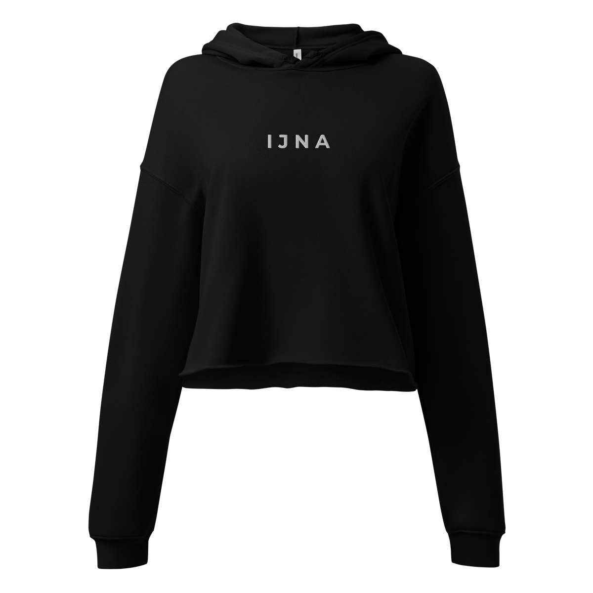 Women's IJNA Cropped Hoodie - Black