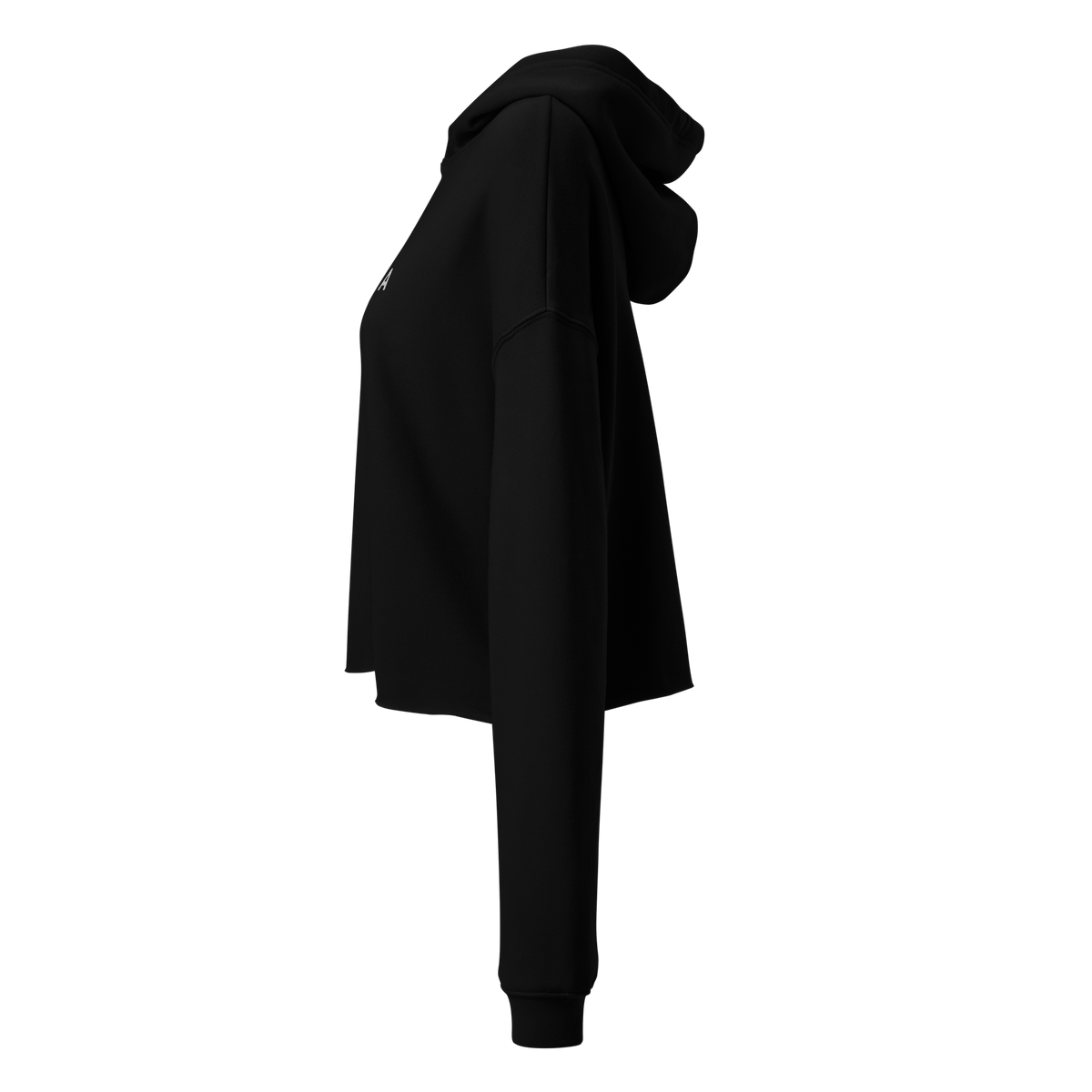 Women's IJNA Cropped Hoodie - Black