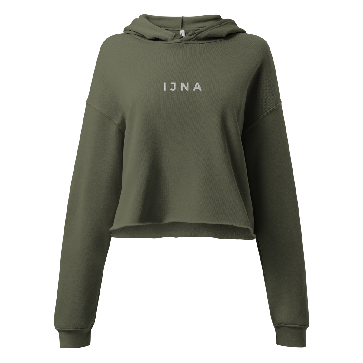 Women's IJNA Cropped Hoodie - Green