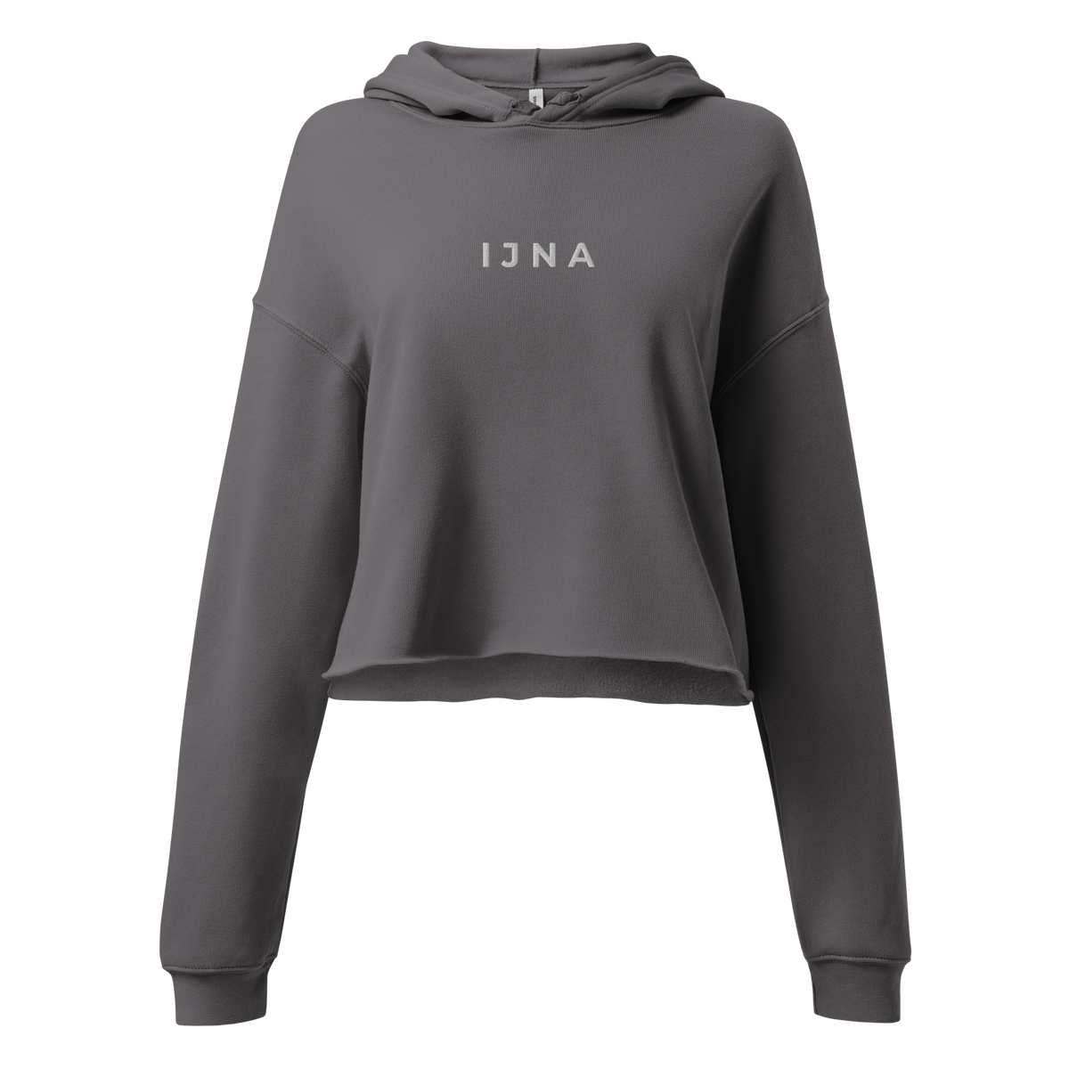 Women's IJNA Cropped Hoodie -  Grey