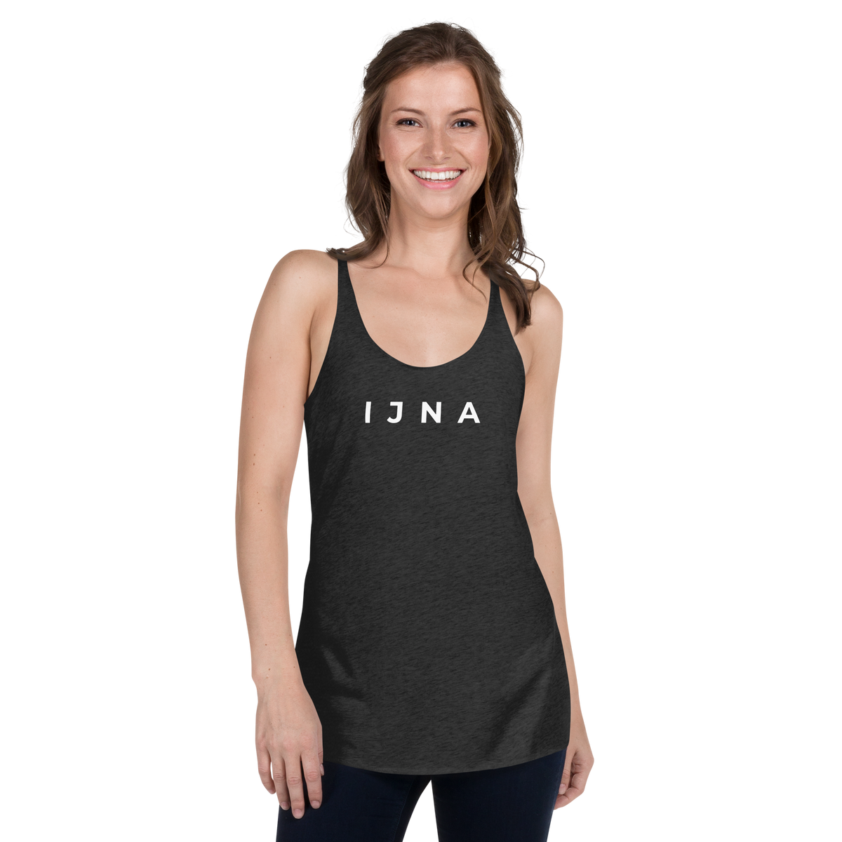 The Signature IJNA Racerback - Black